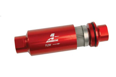 Aeromotive inline fuel filter with female ORB ports