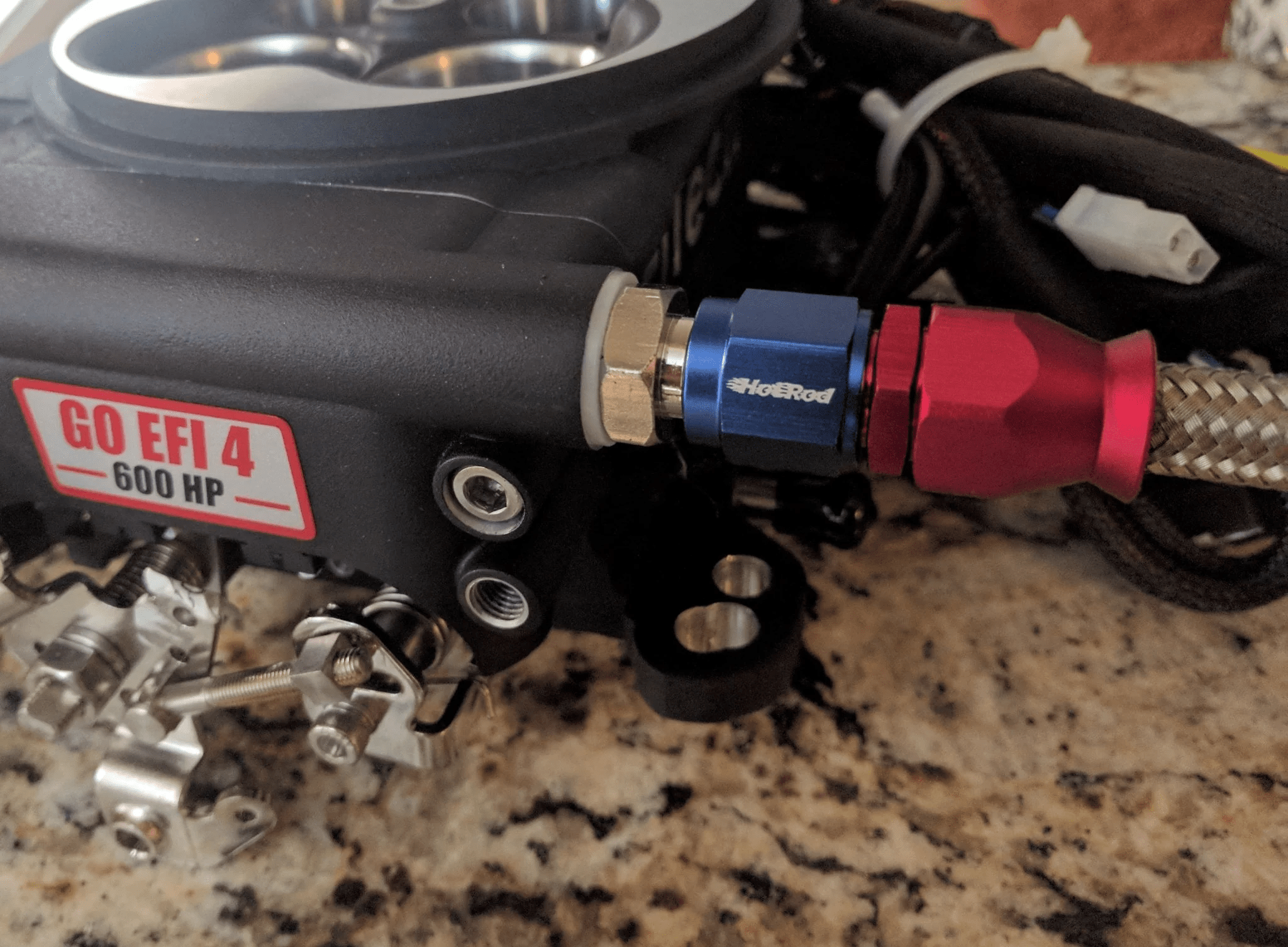EFI swaps and PTFE hose, Holley Sniper, ACES EFI, and FiTech
