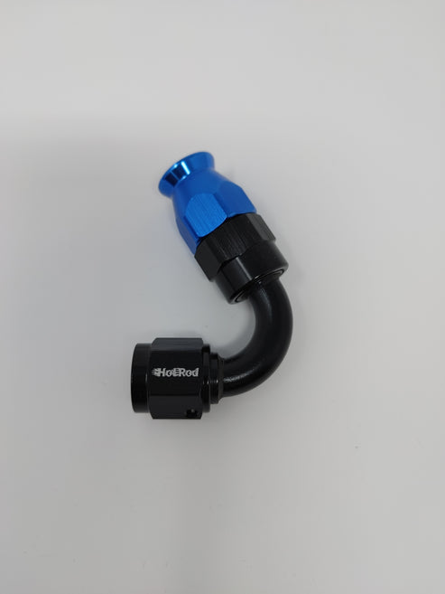 AN PTFE Reusable 120 degree swivel hose end AN6, AN8, AN10