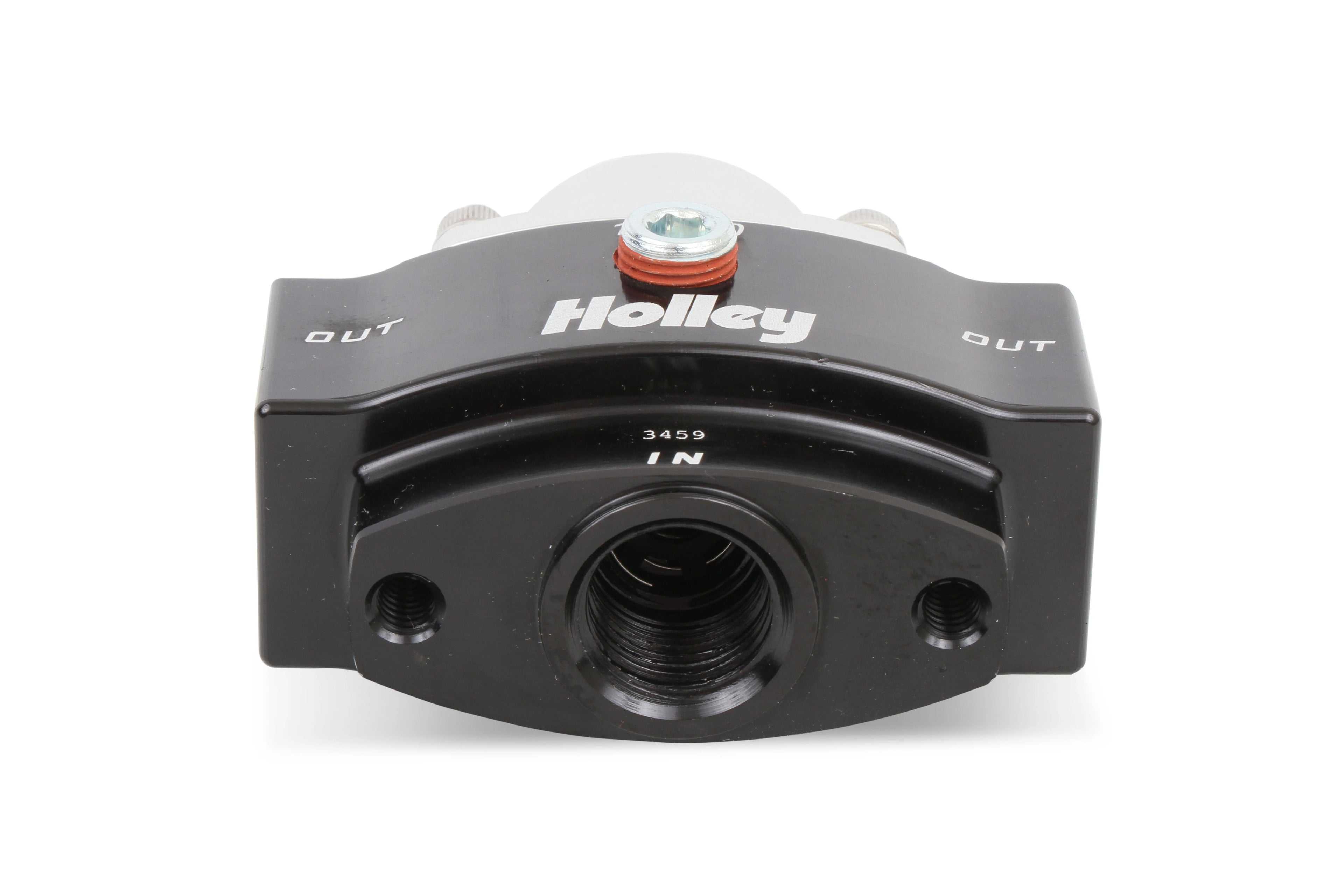 3/8 NPT inlet, twin 3/8 NPT outlets, and 1/8 NPT gauge port on 12-840 regulator