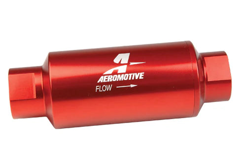 Aeromotive inline fuel filter with female ORB ports