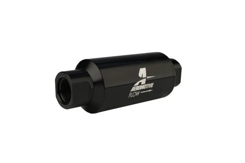 Aeromotive inline fuel filter with female ORB ports