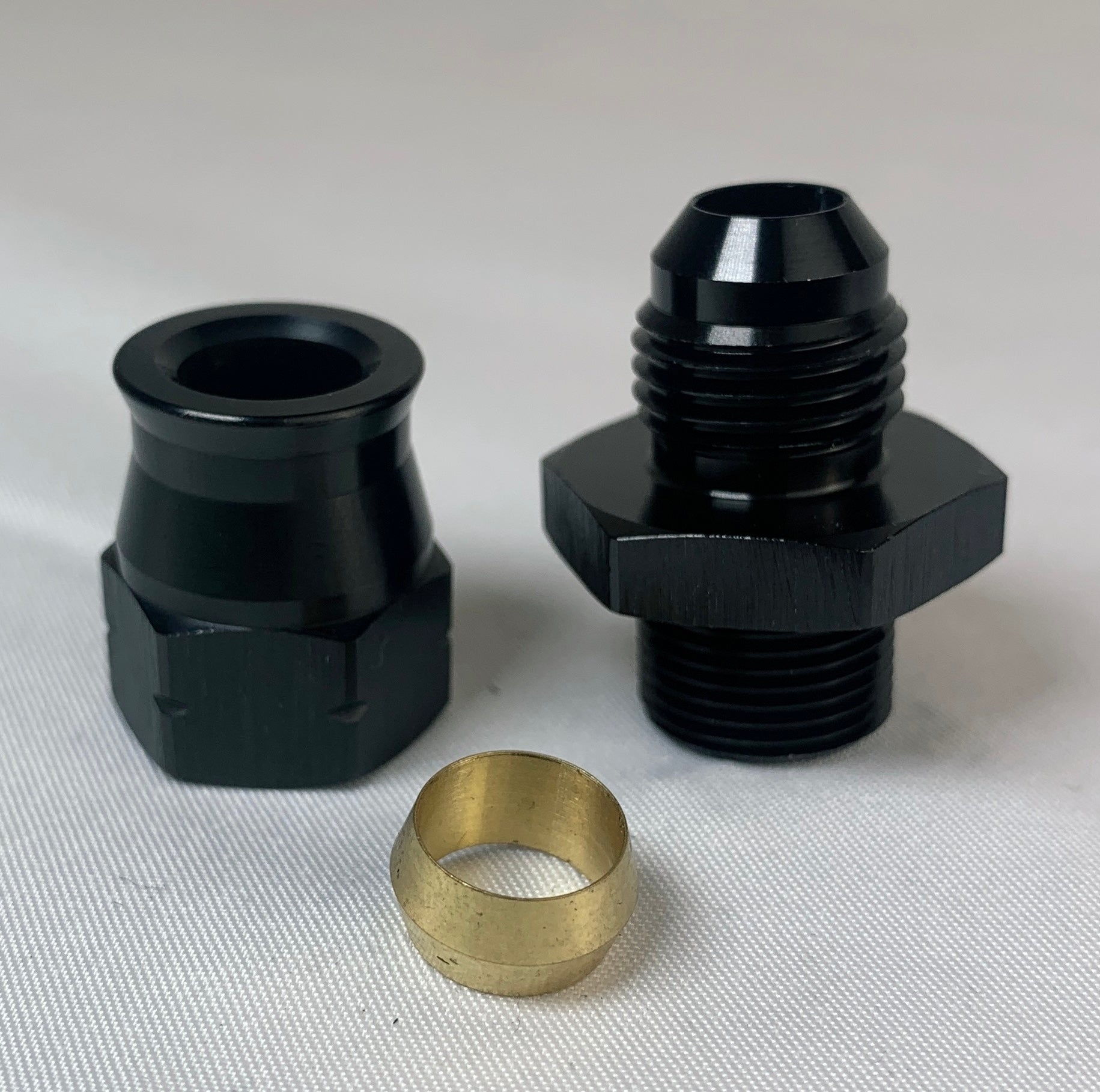 Hard line tube fittings to AN Male fittings