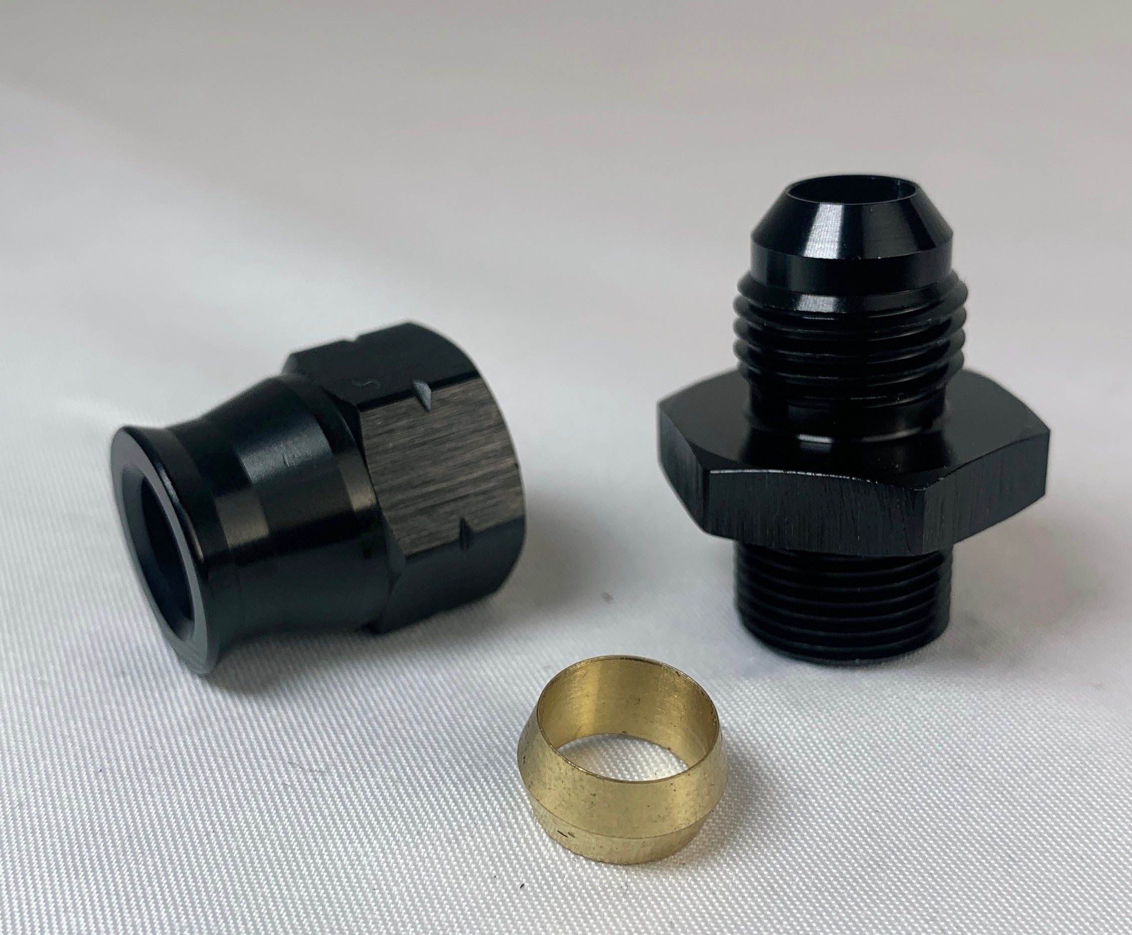 Hard line tube fittings to AN Male fittings