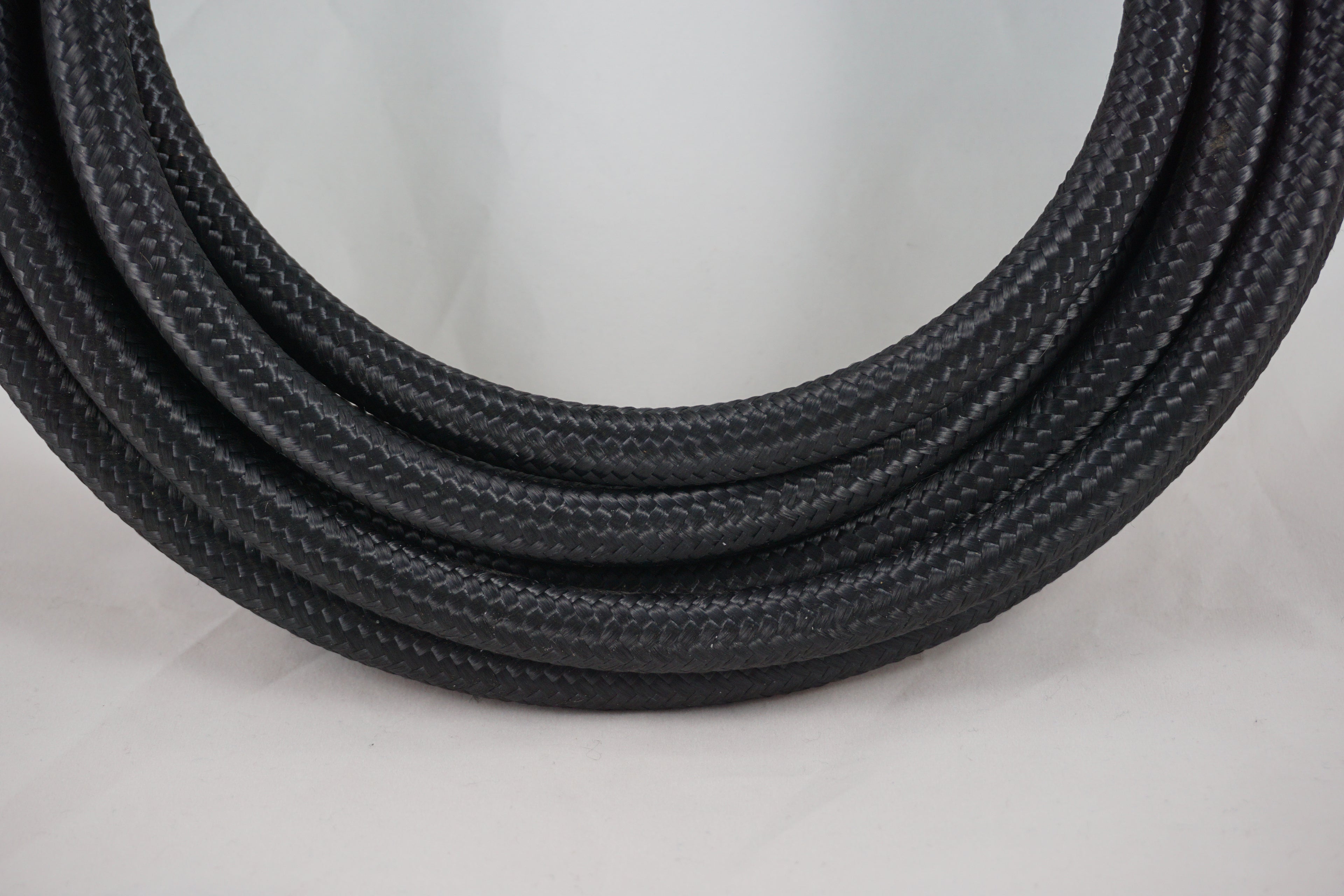 PTFE lined Black Nylon braided hose - AN6, AN8, AN10