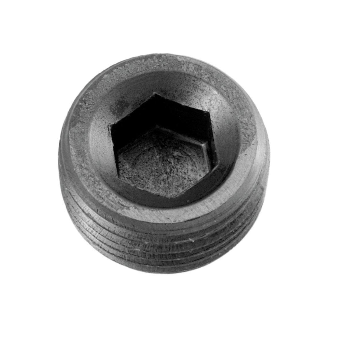NPT pipe plug, tapered thread aluminum port plug (e.g., 1/4 NPT) - Hot Rod AN