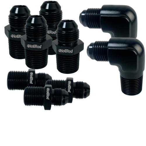 NPT (national pipe taper) Male to AN Male Adapter fitting