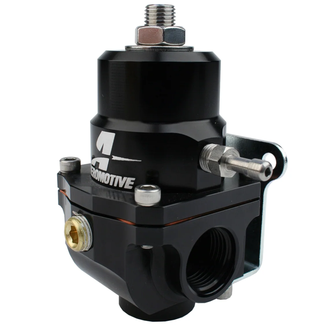 1:1 boost-reference barb (1/16 NPT) on Aeromotive X1 regulator