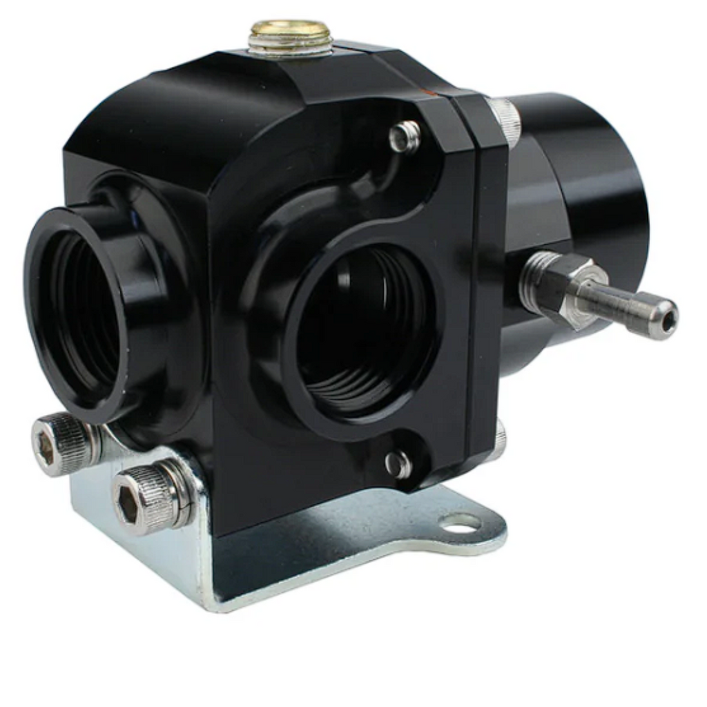 -8 ORB side ports and bottom -8 ORB return on Aeromotive X1 regulator