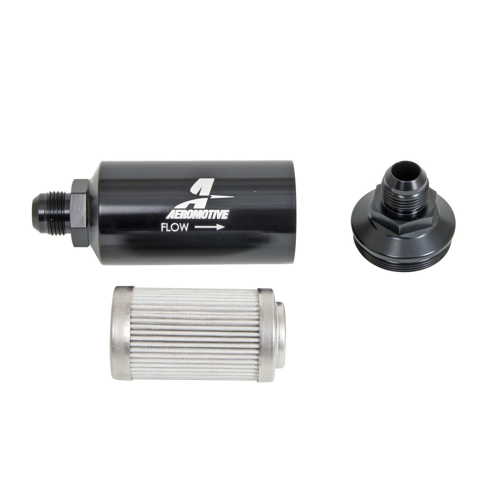 Aeromotive inline Fuel Filters with AN male fittings