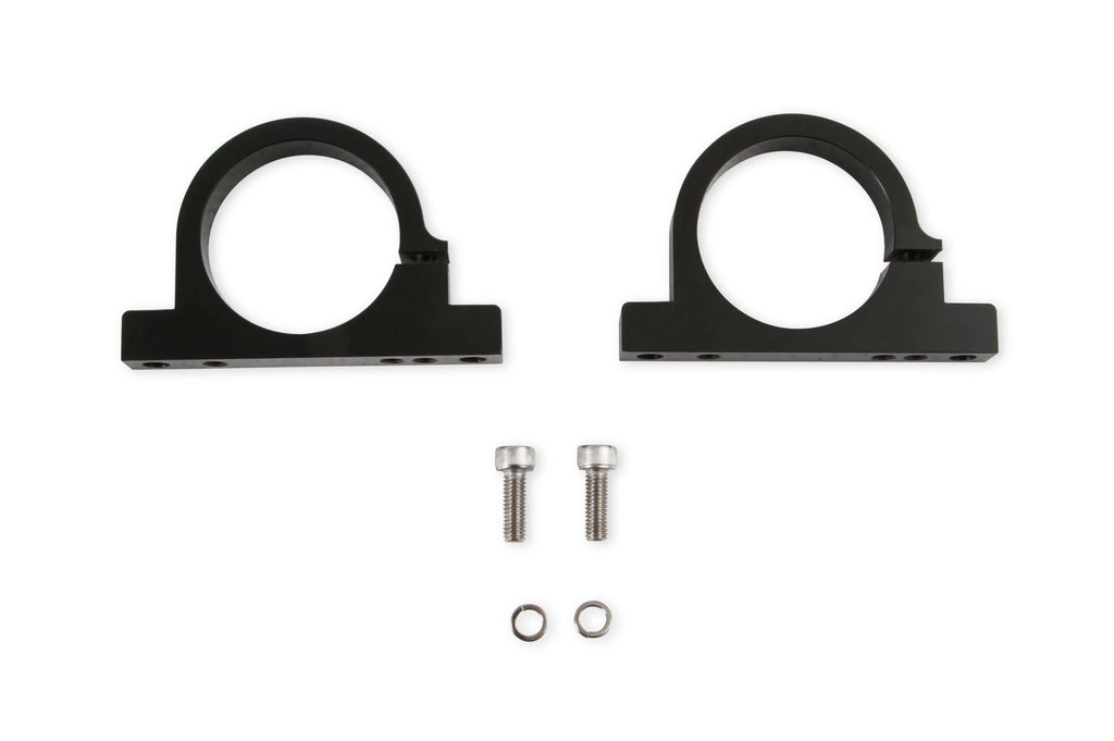 Holley filter clamp kit 1.5" and 2" with ring halves and mounting hardware 162-573 and 162-574
