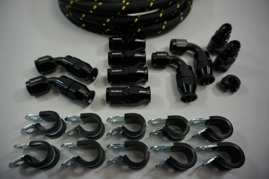 Return Style LS engine AN Fuel line install kit