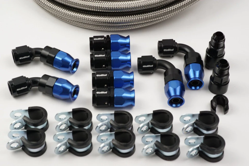 Return Style LS engine AN Fuel line install kit