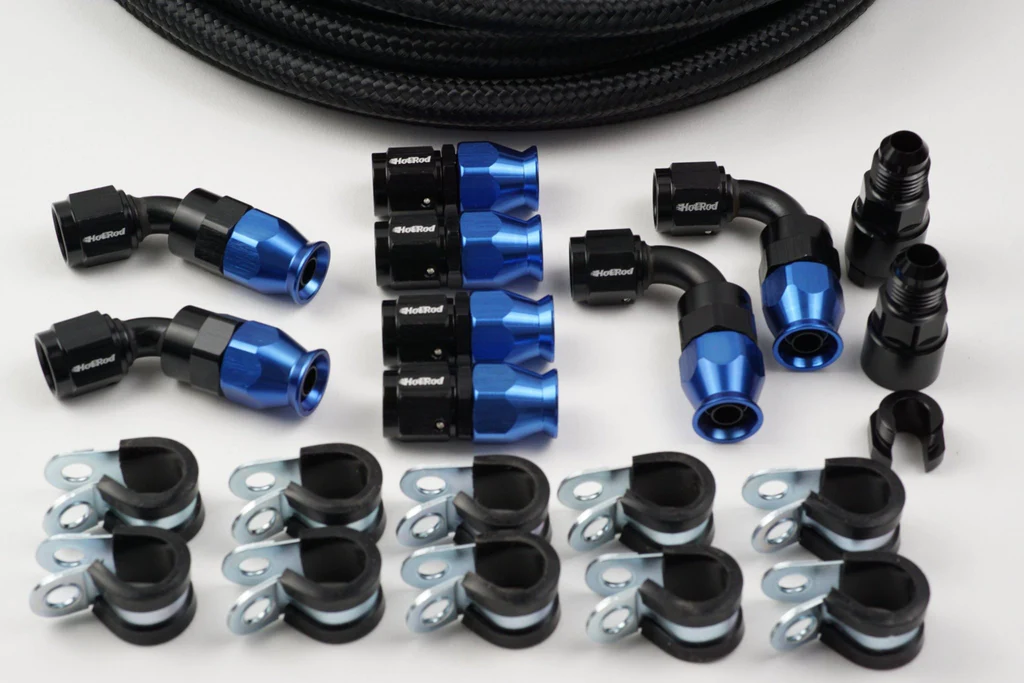 Return Style LS engine AN Fuel line install kit