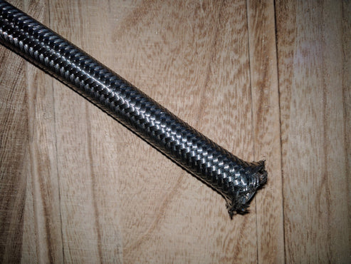 PTFE lined stainless braided AN hose - AN6, AN8, AN10