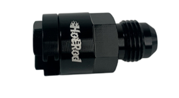 EFI Quick connect fitting to AN w/ Screw end cap