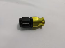 AN PTFE Reusable straight swivel hose end AN6, AN8, AN10